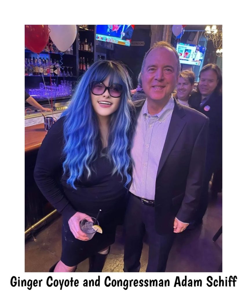 ADAM SCHIFF AND GINGER